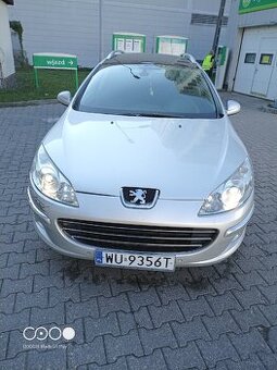 Peugeot 407 SW kombi panorama przebieg 214 tys