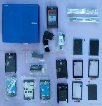 Nowa Nokia N8, komplet + 3 wyświetlacze + 3 obudowy + komple