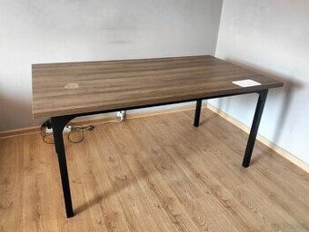 Stół do salonu brązowy 160 x 90cm