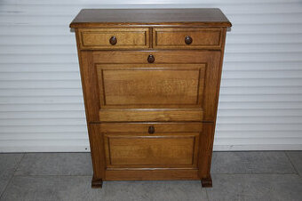 szafka na buty z drewna dębowego - jak nowa