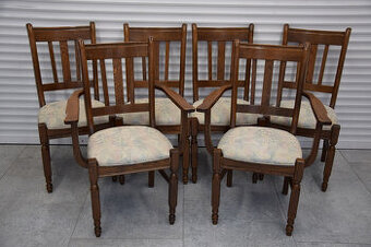 krzesła dębowe 6 sztuk - jak nowe