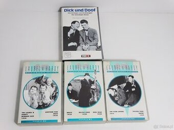 Flip i Flap cztery kasety z filmami VHS