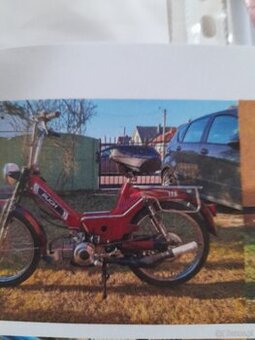 Moped Puch Maxi S rok 1985 - żółte tablice