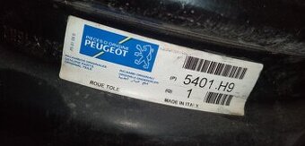 Oryg. 4szt włoskie Felgi stalowe R16'' model 5401.H9 peuge