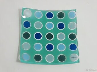 Szklana misa dekoracyjna Rosenthal Form 61111, Dekor 331161,