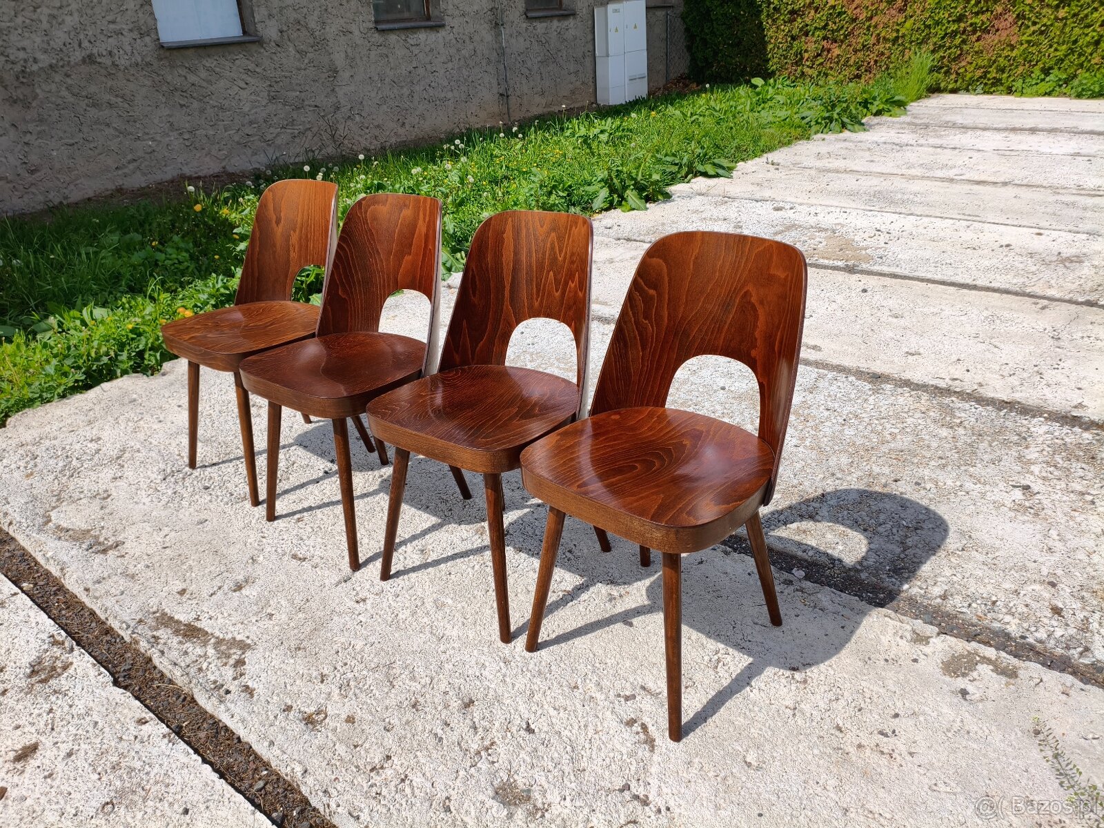 Haerdtl Oswald 4x židle Top stav - 2