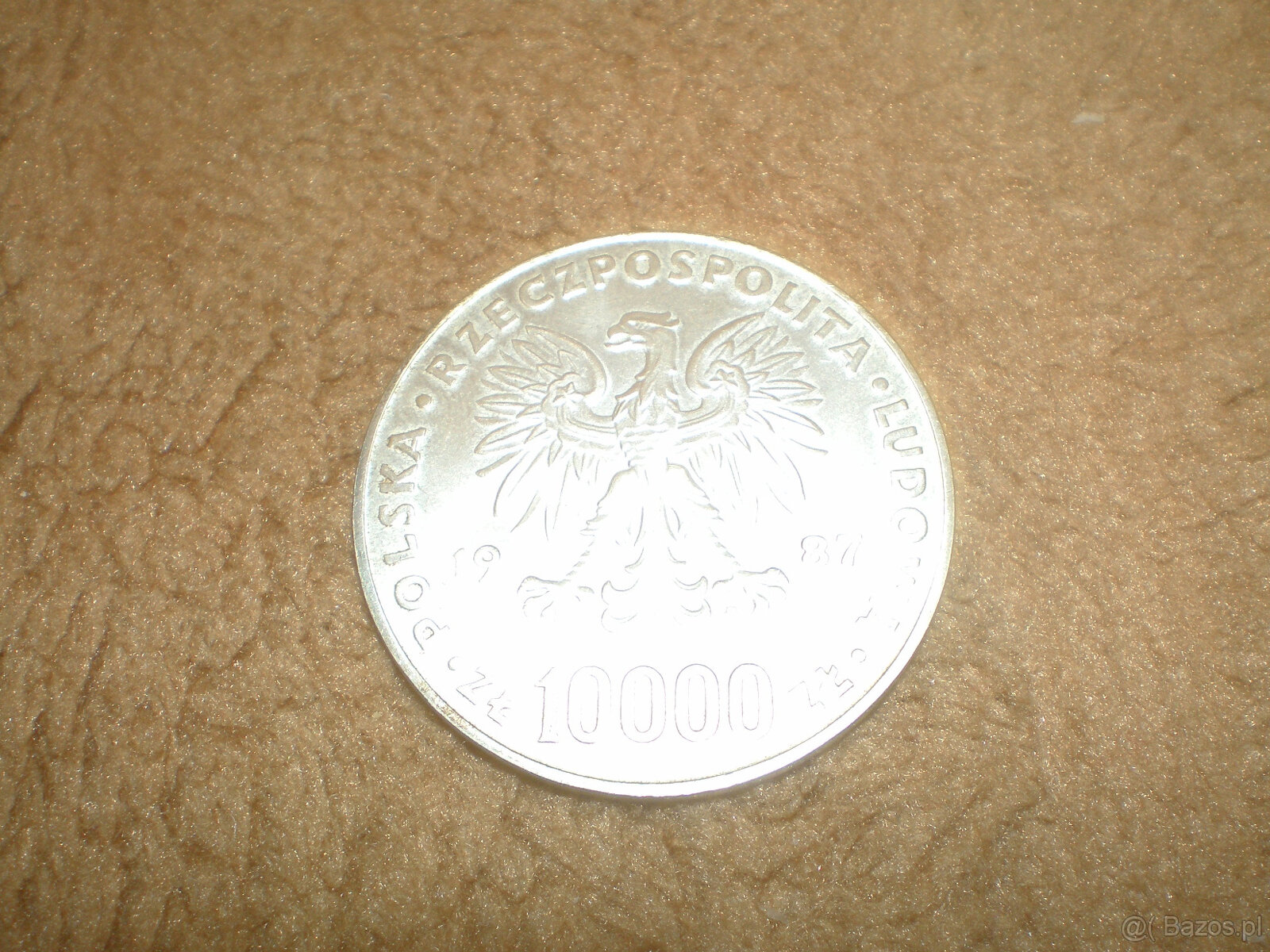 Sprzedam monetę z roku 1987 10000, używana, cena 110 zł. - 2