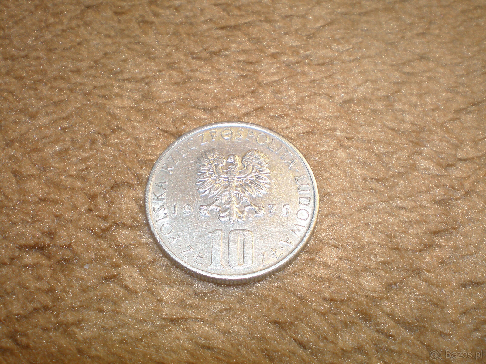 Sprzedam monetę 10 zł., z roku 1975, używana, cena 15 zł. - 2