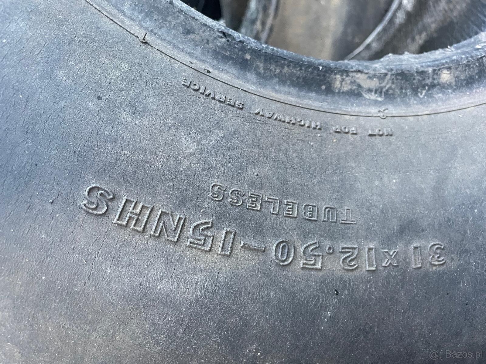 opony GUDYERA 31X12,50-15 NHS BIEŻNIK OK 6 MM nie naprawian - 2