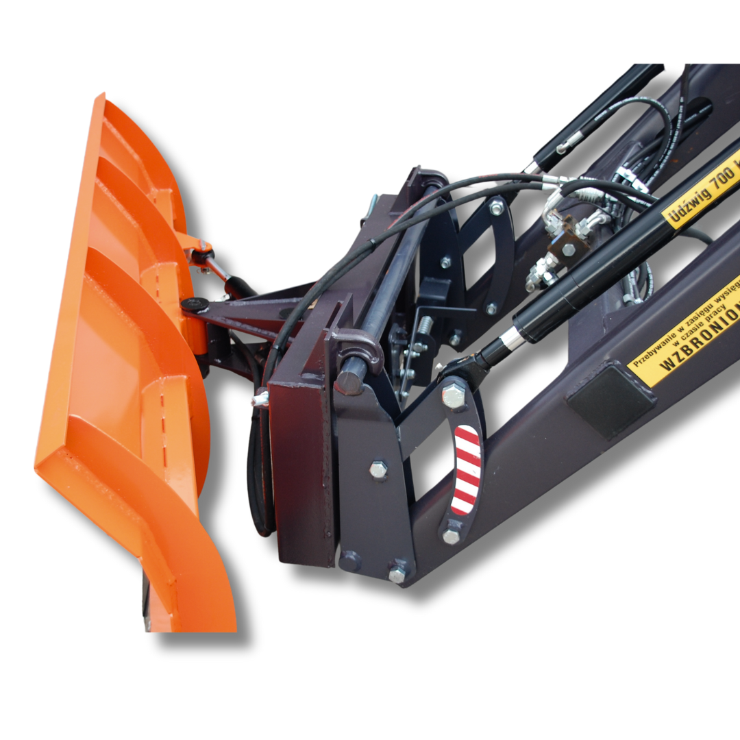 Pług do śniegu 2m na ładowacz - hydraulicznie sterowany – Id - 2