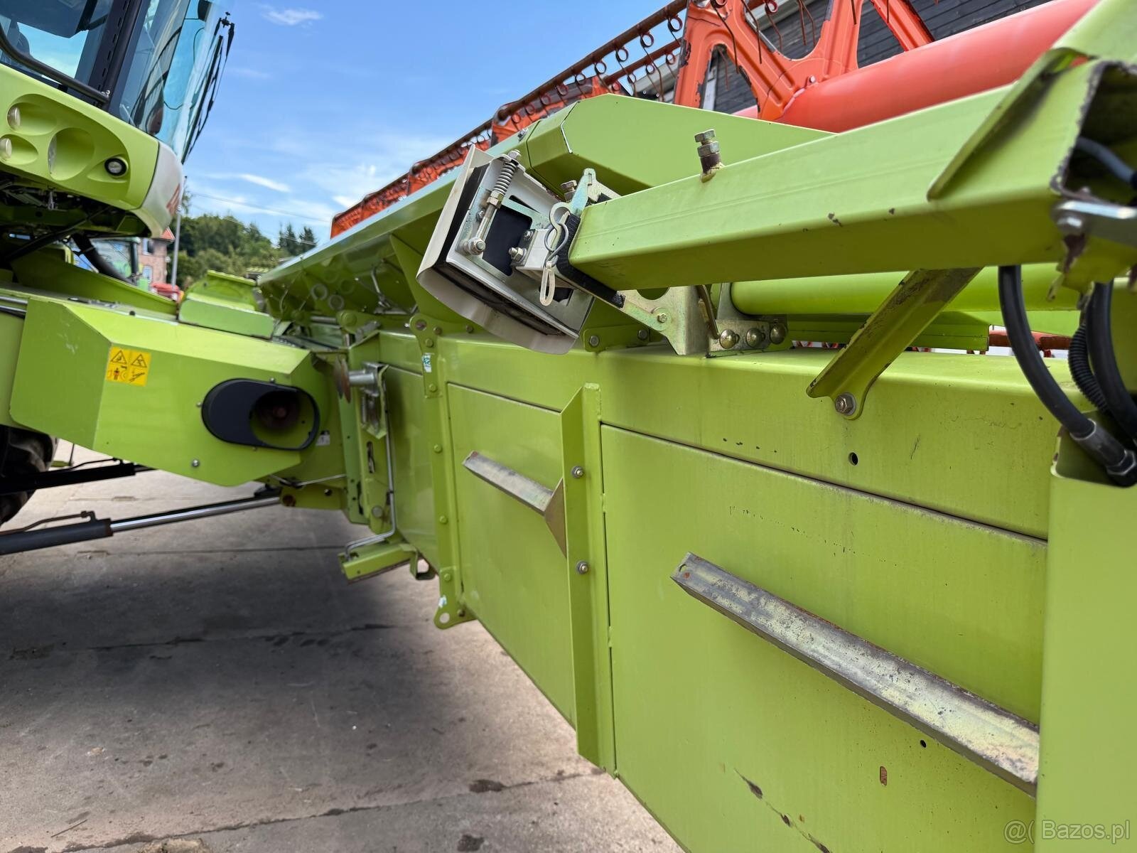 Kombajn zbożowy Claas Lexion 580 heder V750 laser pilot spro - 2