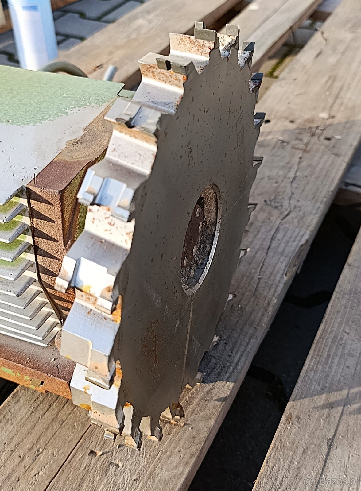 Silnik PERSKE z tarczą frezarską 250 mm - 2