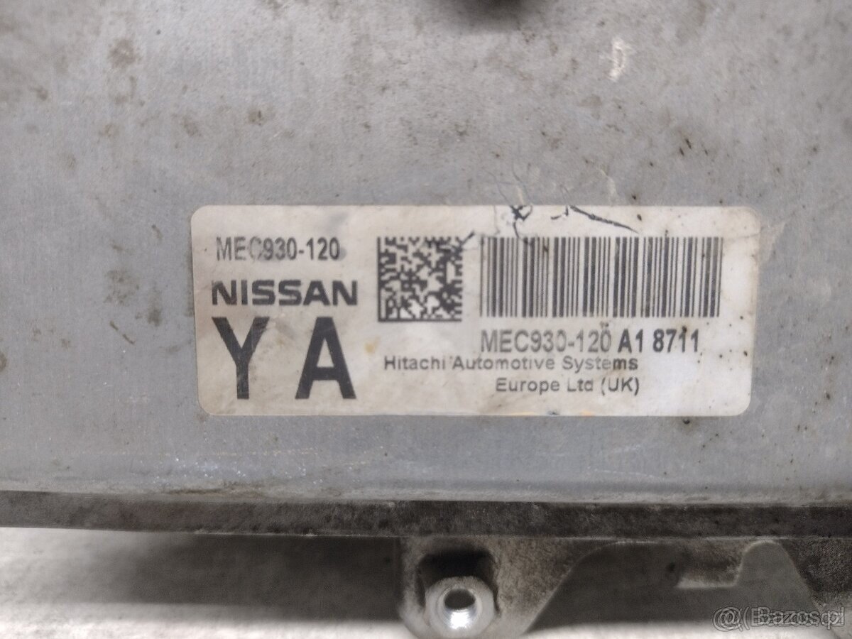 Jednostka sterująca silnikiem NISSAN QASHQAI INFINITI MEC930 - 2
