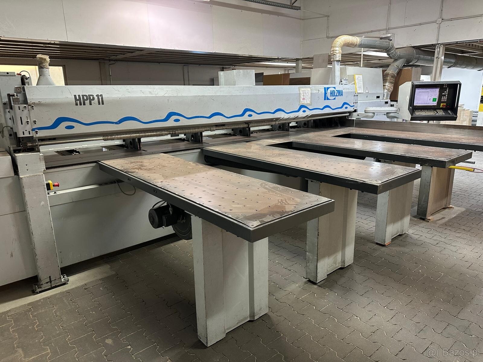 Piła panelowa HOLZMA HPP 11/43 – 1999 rok, w ciągłej eksploa - 2