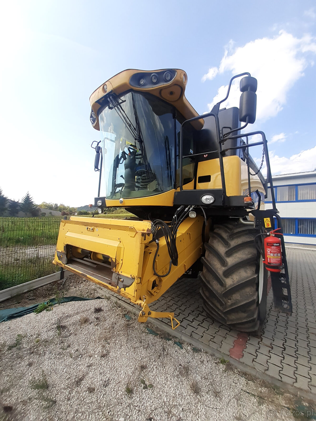 Kombajn New Holland CX5080 Elevation używany - 2