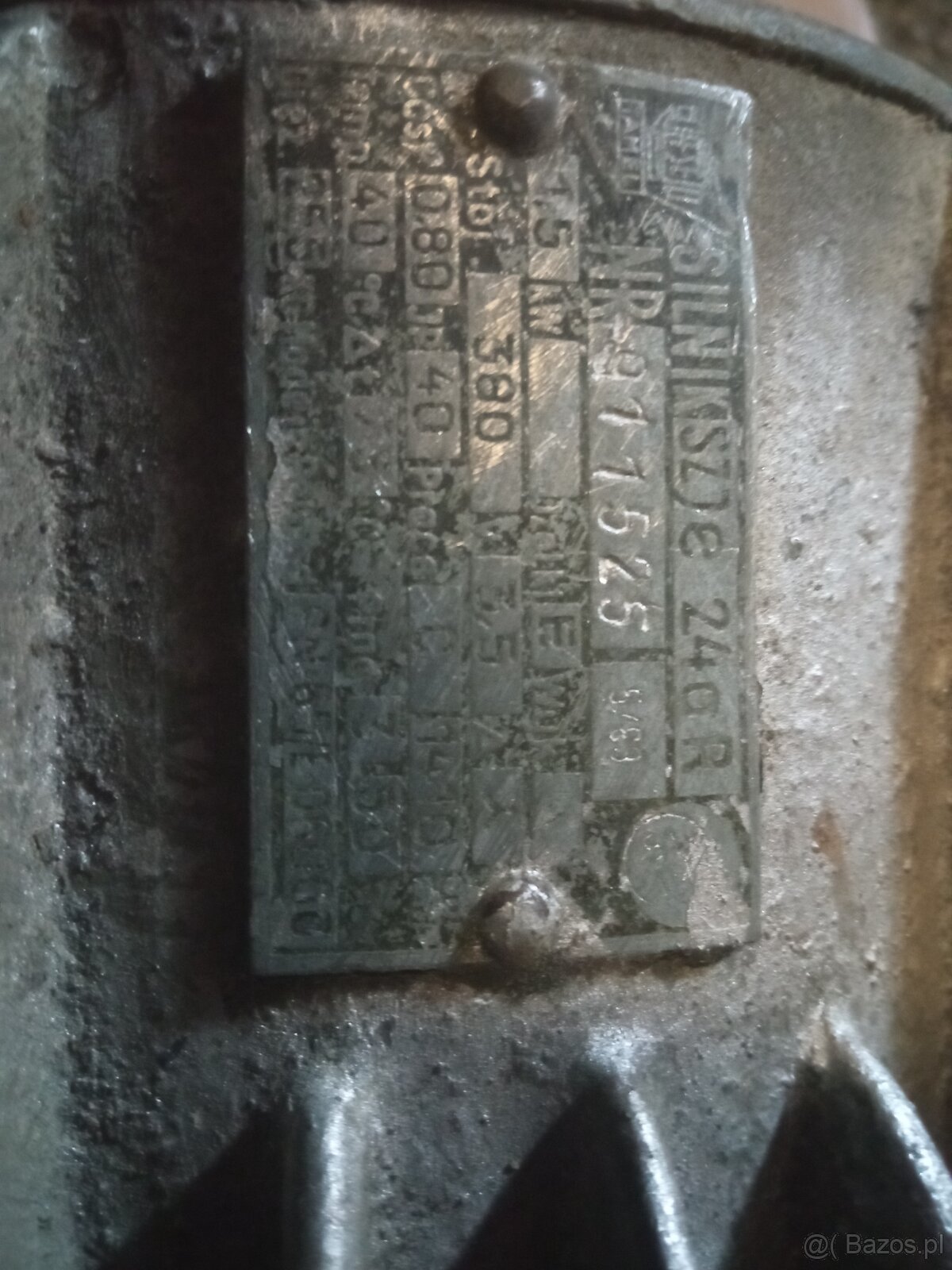 silnik 3 fazowy 380 v sprawny z pompy stan bdb polecam cana - 2