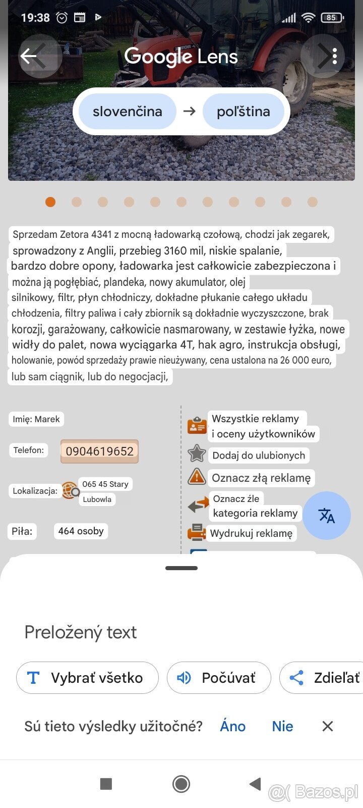 Zetor 4341, Proxima - 2