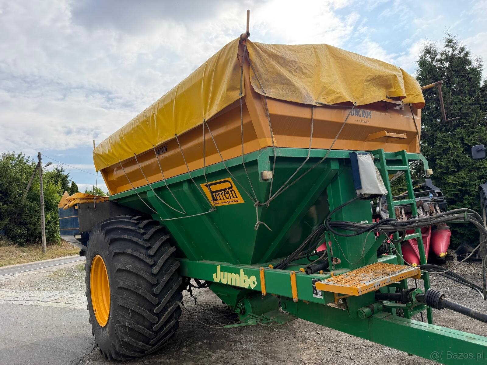 Rozsiewacz do nawozów Perrein Jumbo 9000 + Bagballe Komplet - 2