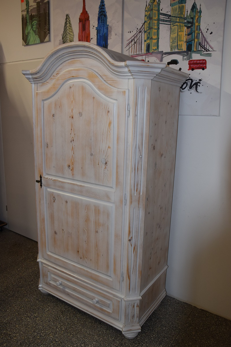 szafa z drewna sosnowego - jak nowa - 2