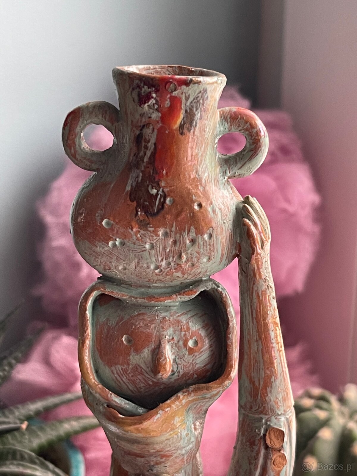 Giuseppe Silecchia Włochy figurka ceramiczna Unikat - 2