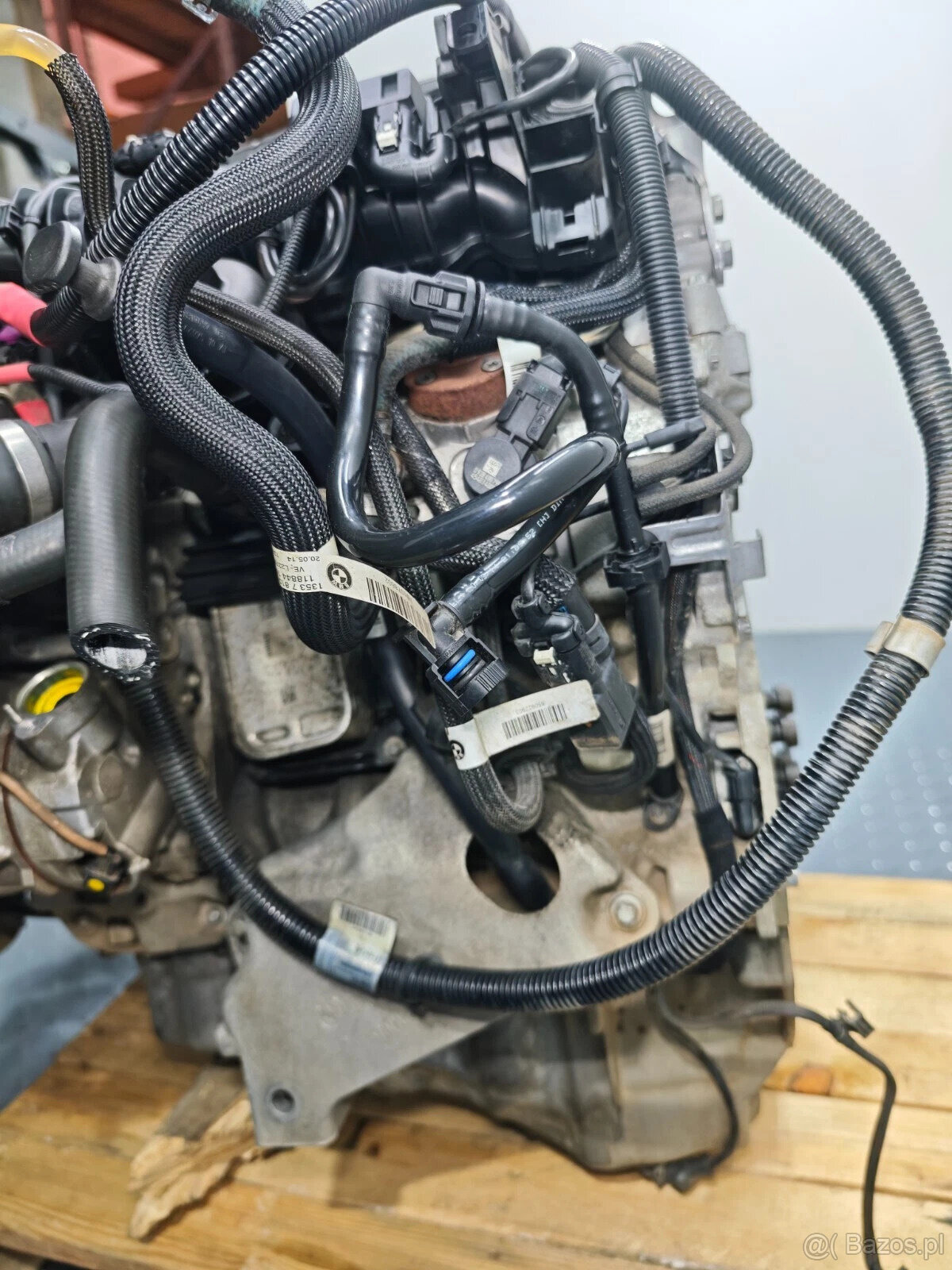 silnik bmw seria 5 F10 F11 N47D20D (kompletny) - 2