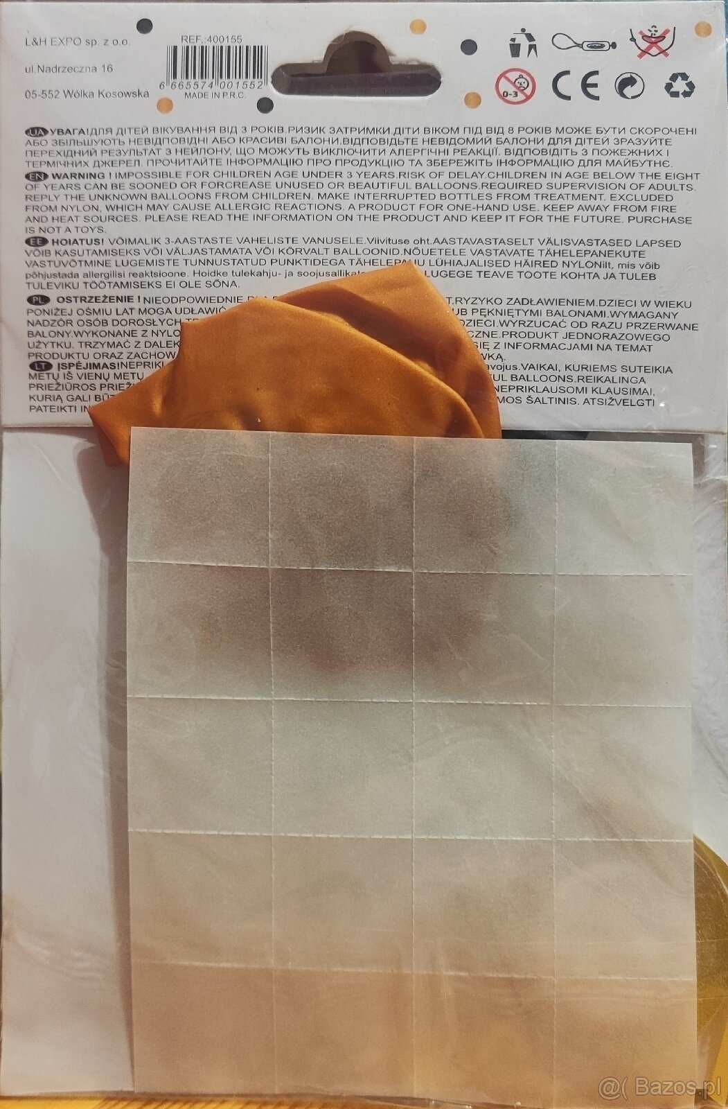 Zestaw balonów lateksowych z motywem na 50 urodziny - 2