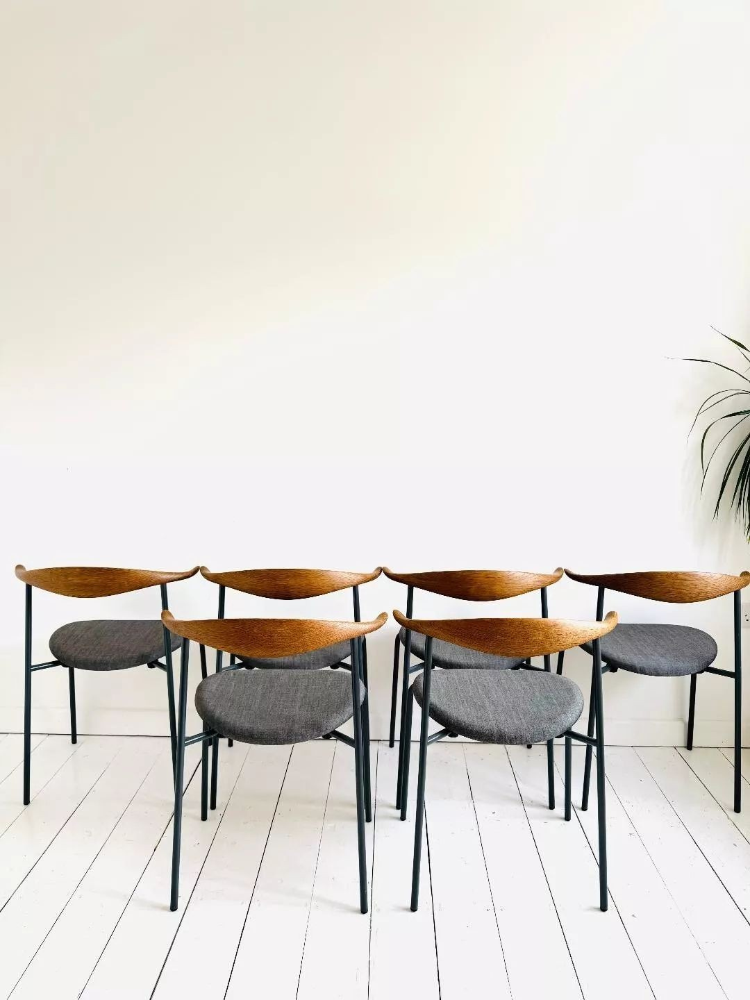 Krzesła Carl Hansen & Sohn zaprojektowane przez Hansa J. Weg - 2