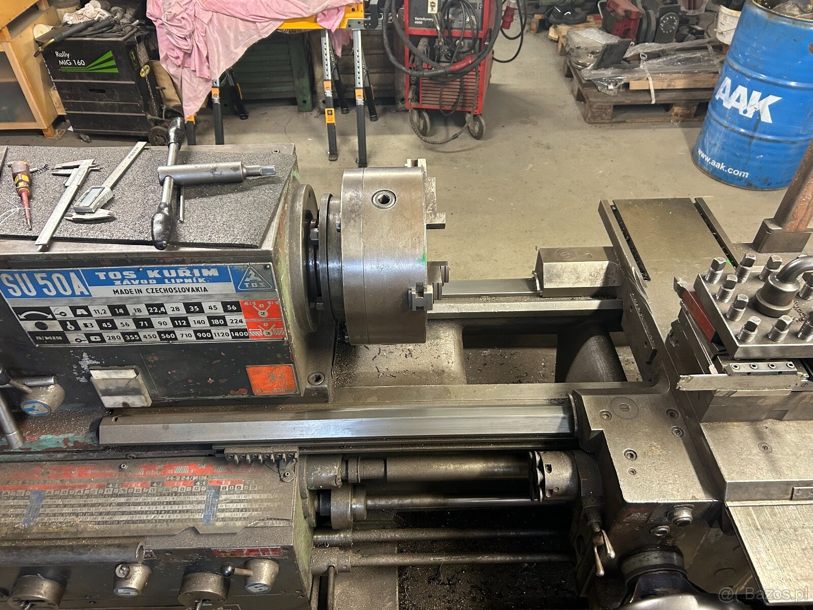 Tokarka SU50A/1500 - 2