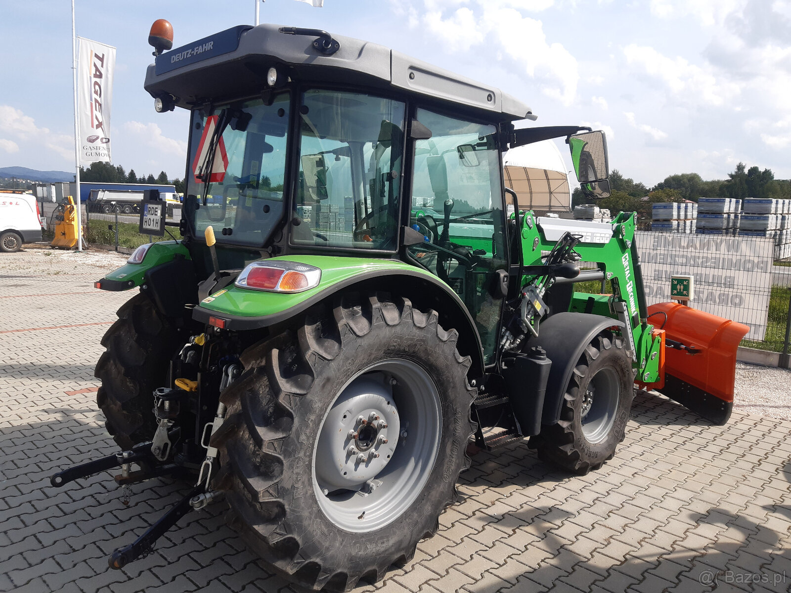 Ciągnik rolniczy deutz fahr 5080 używany - 2