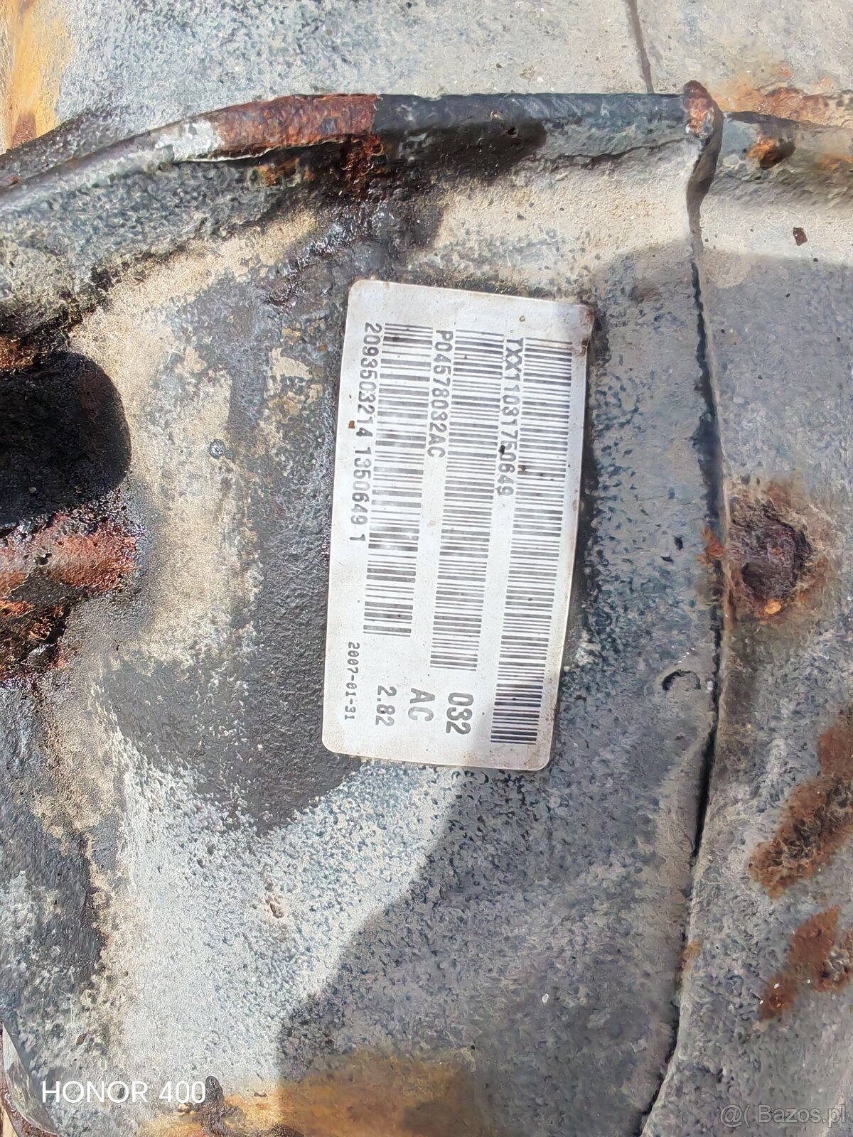 Sprzedam tylny dyferencjał do Chryslera 300C 3.0 CRD - 2