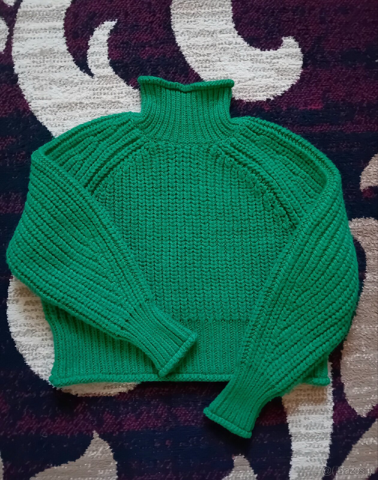 Ciepły sweter z golfem - 2