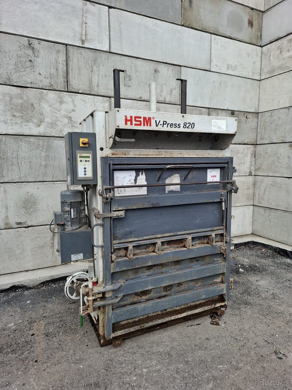 Belownica prasa do foli kartonu makulatury śmieci odpadów - 2