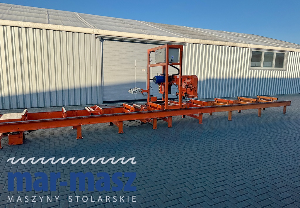 Trak pilarka taśmowa pozioma WIREX typ CZ-1/ZM do kłód - 2