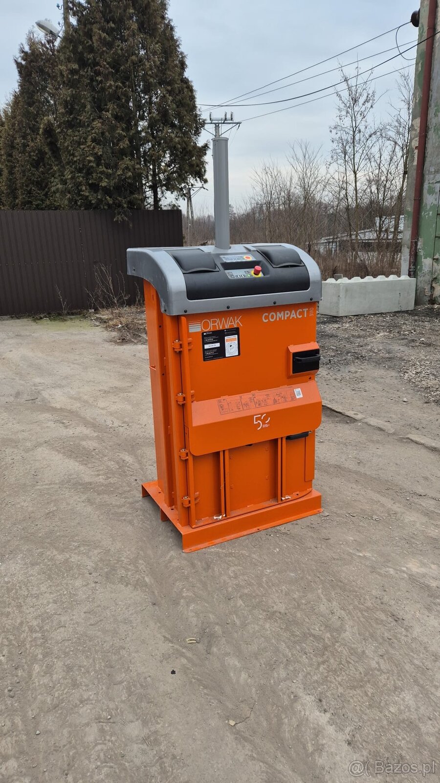 Belownica prasa do foli kartonu makulatury śmieci odpadów - 2