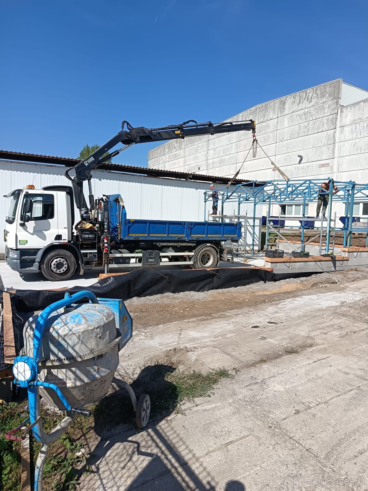 Špeciálne nákladné vozidlo DAF CF 65, hákový nosič kontajner - 2