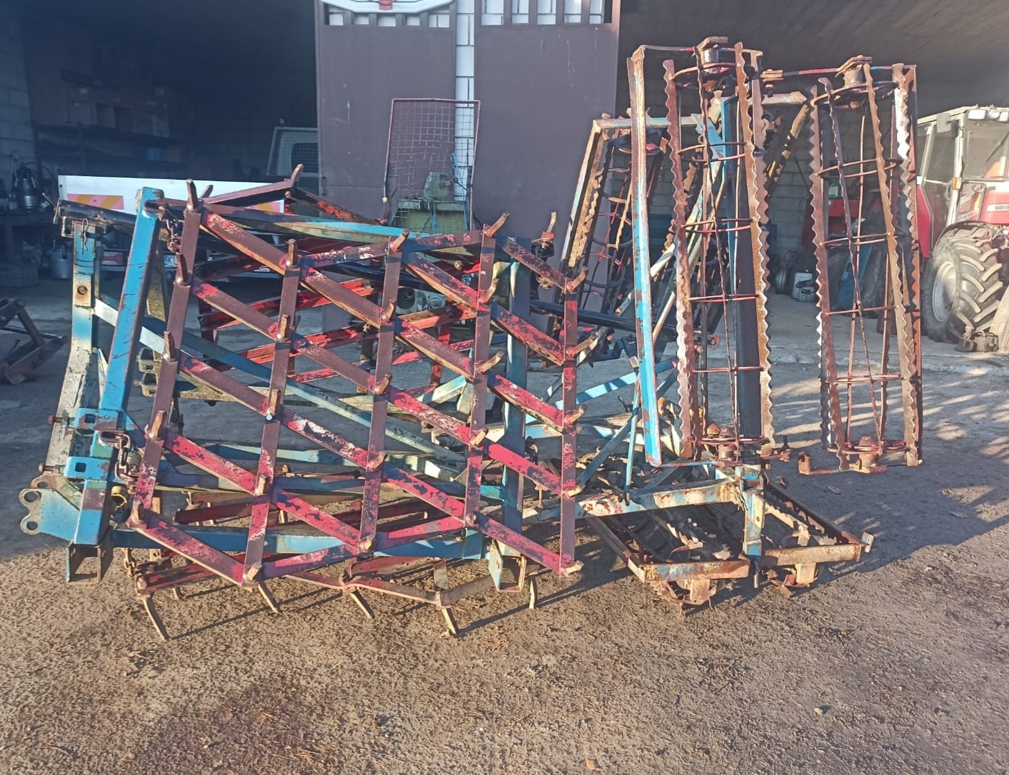 Agregat uprawowy brony ciężkie z podwójnymi wałkami składane - 2