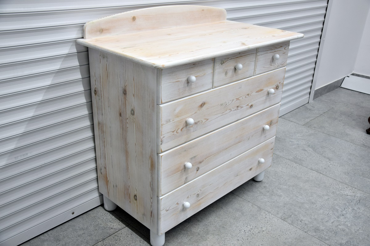 komoda z drewna sosnowego - jak nowa - 2