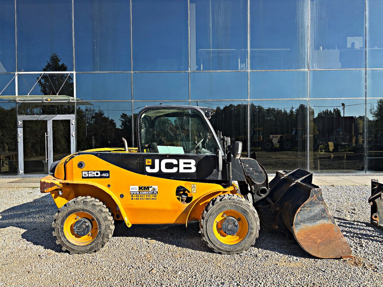 JCB 520-40 4WS ŁADOWARKA TELESKOPOWA 2019R 822 MTH | MANITOU - 2
