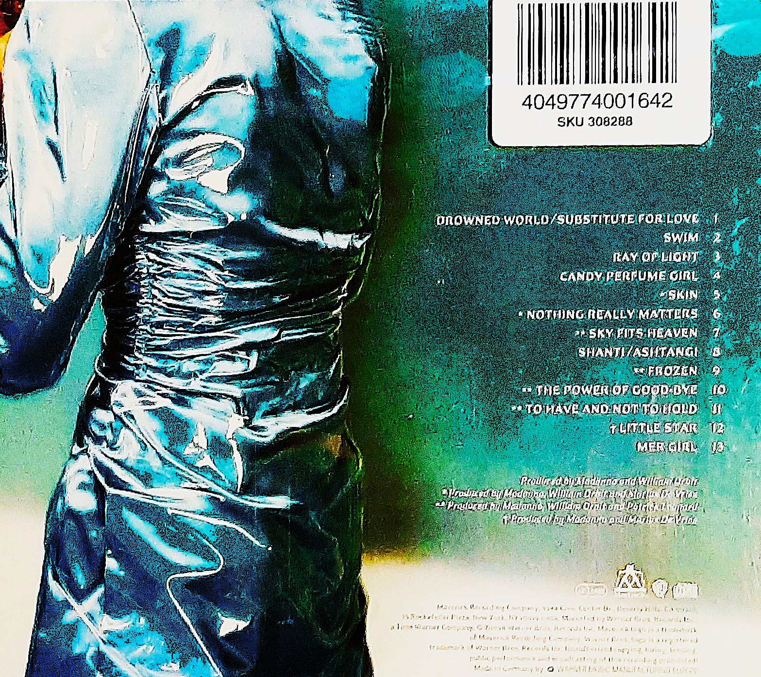 ⭐Polecam Wspaniały Album MADONNA -Ray Of Light Cd - 2