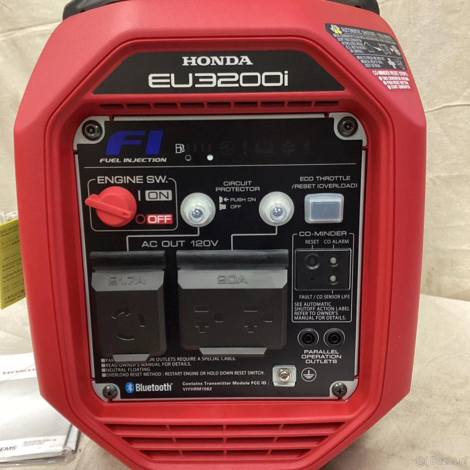 HONDA EU3200IAC3 przenośny generator inwerterowy gazowy - 2