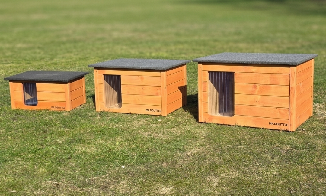 Buda dla psa kota GRATISY ocieplana drewniana nowa solidna d - 2