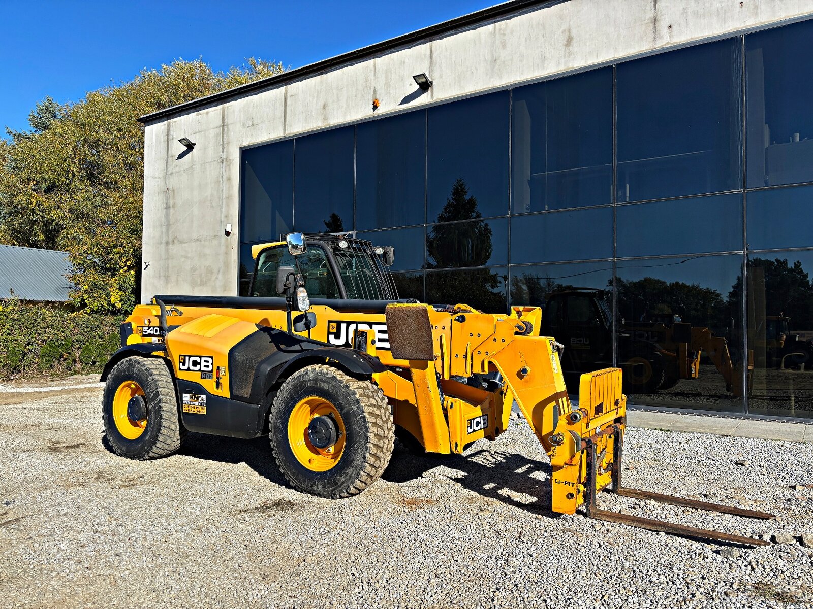 JCB 540-180 ŁADOWARKA TELESKOPOWA 2017R. | JCB 535-140 540-1 - 2