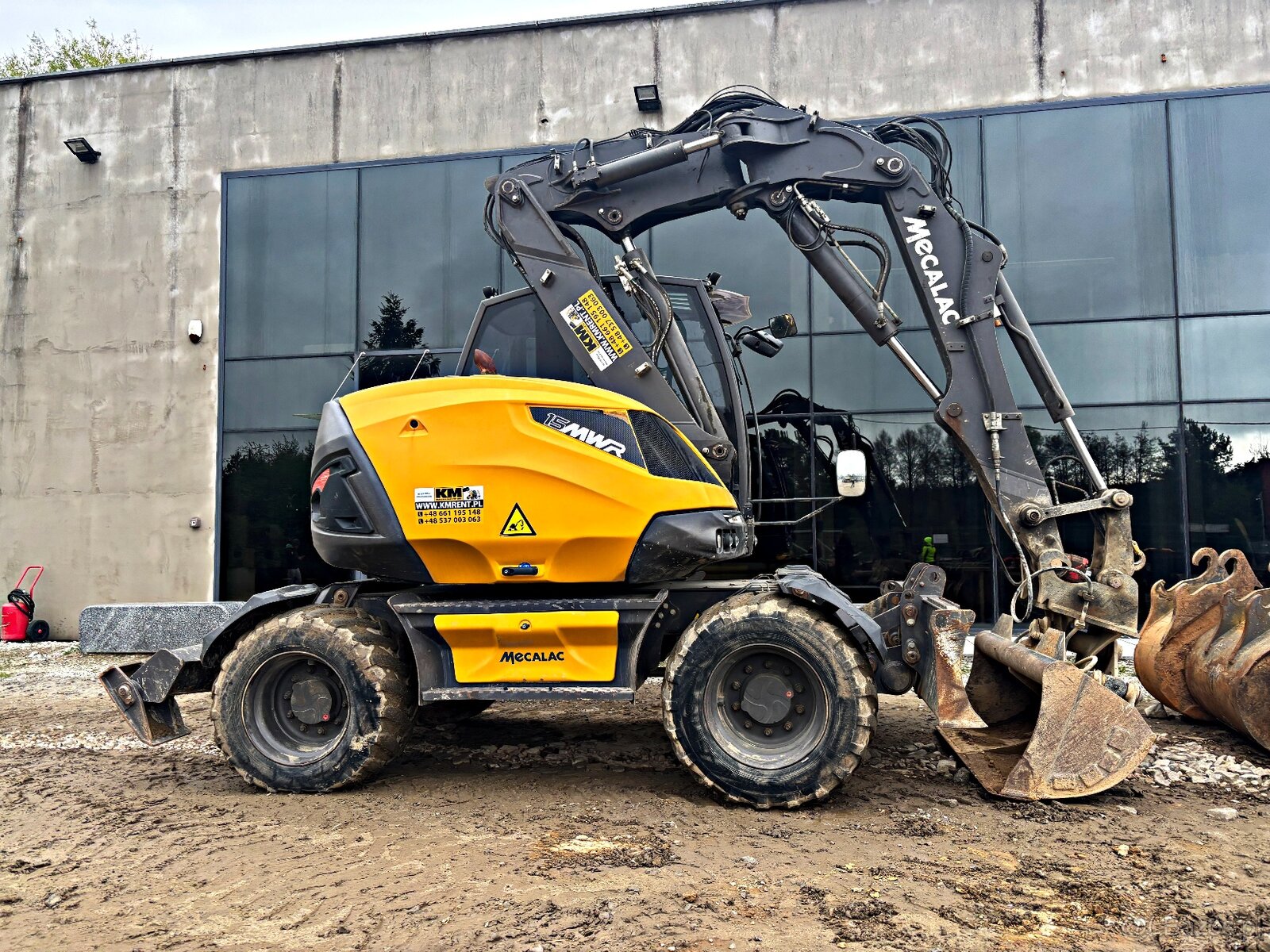 MECALAC 15 MWR KOPARKA KOŁOWA 2019R. | 11 MWR, 714 - 2