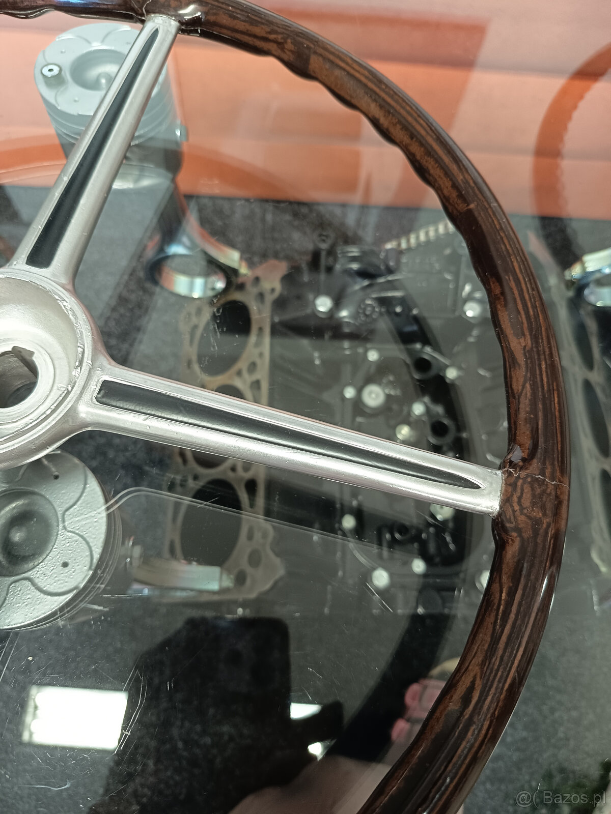Kierownica drewnianą Mercedes 170 - 2