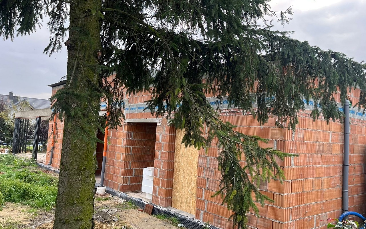 Nowoczesny dom parterowy – stan surowy zamknięty | Zagorzyn - 2