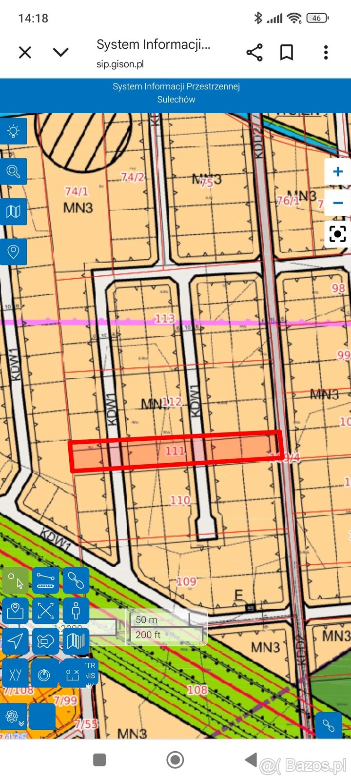 Działka budowlana Kruszyna 39 arów - 2