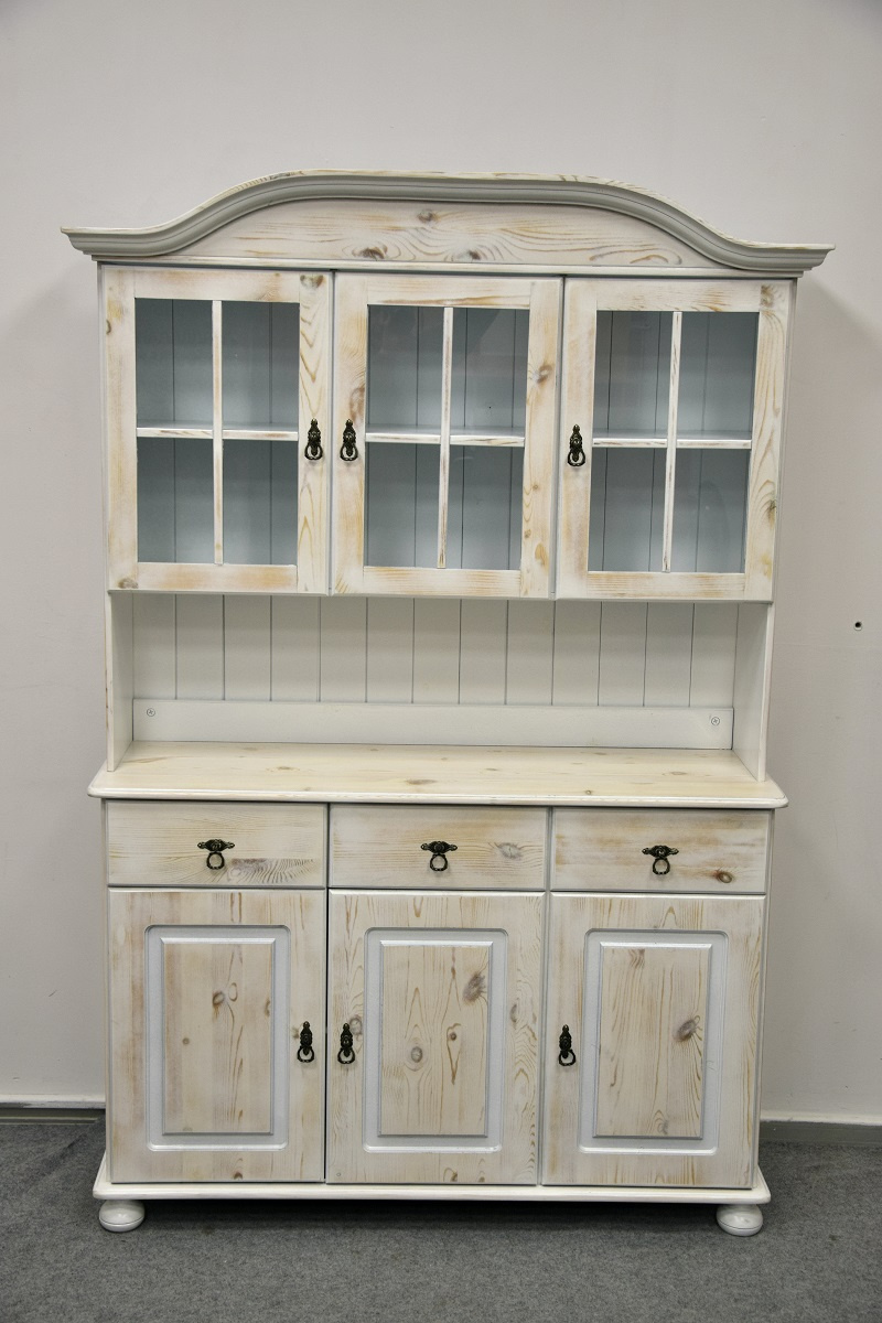 kredens z drewna sosnowego - jak nowy - 2