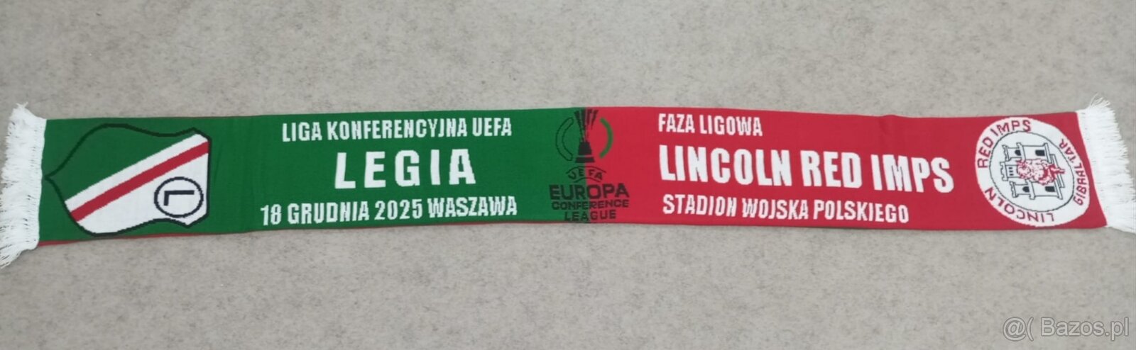 Szalik "Legia" Donieck - "Lincoln Red Devils" Gibraltar - 2