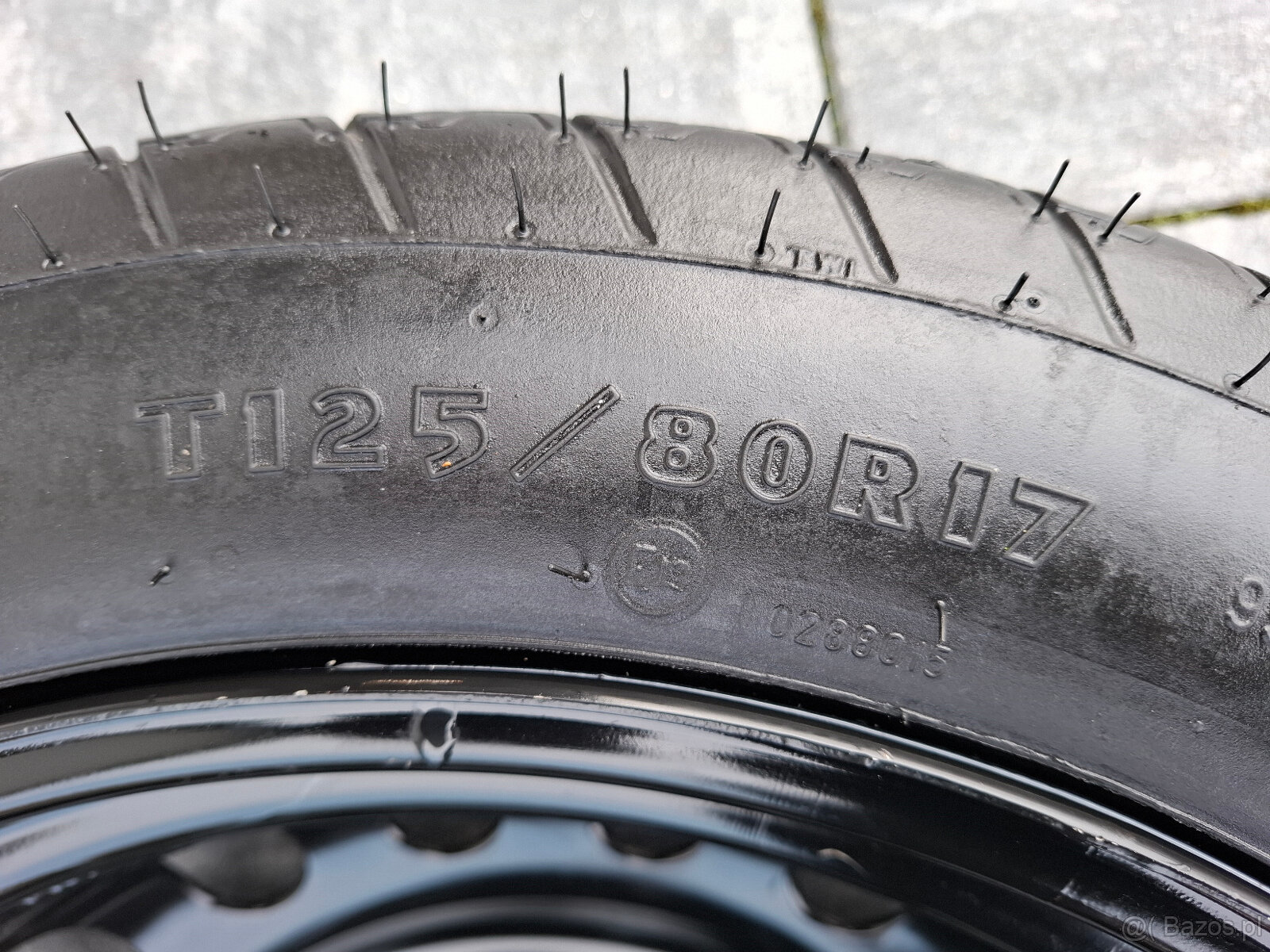 AUDI VW SKODA SEAT koło dojazdowe 125/80R17 - 2