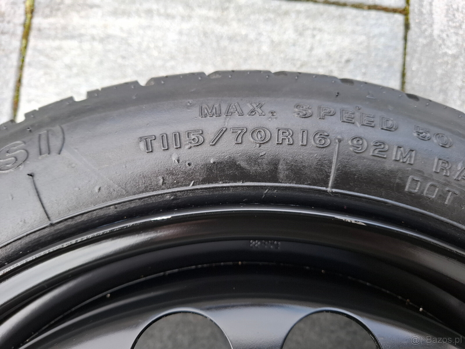 OPEL - Koło Dojazdowe 115/70/16" 4,00BTX16H2 - 2